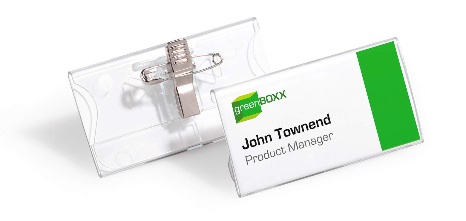 Jmenovky s kombinovaným klipem