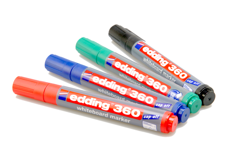 Popisovače na bílé tabule