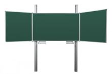 Tabule TRIPTYCH Fine ZZZZZ + pylon jednoduchý 290cm 200x100cm