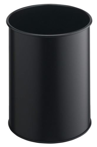 Kovový odpadkový koš kulatý 15 l, 260 mm