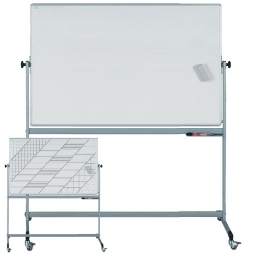 Pojízdná magnetická tabule EkoTAB, jednostranný potisk