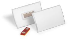 Jmenovka DURABLE CLICK FOLD 54x90mm magnet place&hold PP 10ks Jmenovka DURABLE CLICK FOLD 54x90mm magnet place&hold PP 10ks