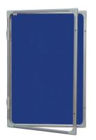 Vitrína vnitřní CaseTECH 16xA4, 90x120cm, filcová