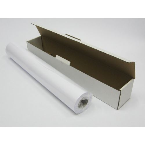 Plotrový papír Symbio, mat, hladký/wove, bílý, bezdřevý, 80g/m2,46.00m, Průměr dutinky: 50mm, krabice 1 kotouč 420mm