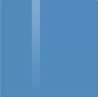 Skleněná magnetická tabule 100x100 cm - modrá ceolin