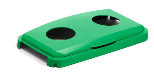 Výklopné víko pro DURABIN® 60L, obdelníkové se dvěma otvory