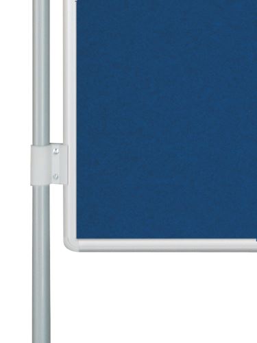 Oboustranná textilní tabule EkoTAB PARAVAN, modrá