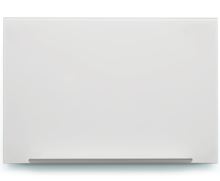 Skleněná tabule NOBO Diamond Glass, bílá 126x71cm