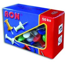 Špendlíky nástěnkové RON, balení 50ks balení 50ks