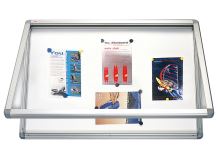 Vitrína vnitřní CaseTECH 15xA4, 120x90cm, magnetická