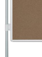 Oboustranná textilní tabule EkoTAB PARAVAN, hnědá Oboustranná textilní tabule EkoTAB PARAVAN, hnědá
