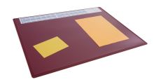 Podložka na stůl 650x500 mm s ročním kalendářem + transp. obal PP (2)