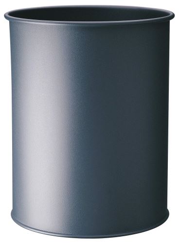 Kovový odpadkový koš kulatý 15 l, 260 mm