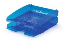 Zásuvka na dokumenty DURABLE TREND A4 transparentní modrá výprodej (5)