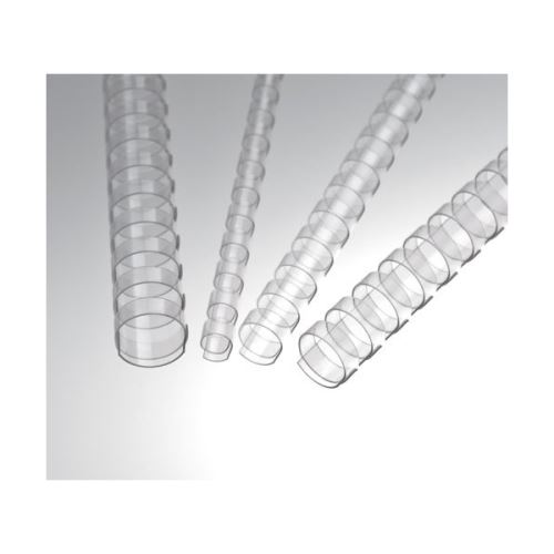 Plastové hřbety transparentní