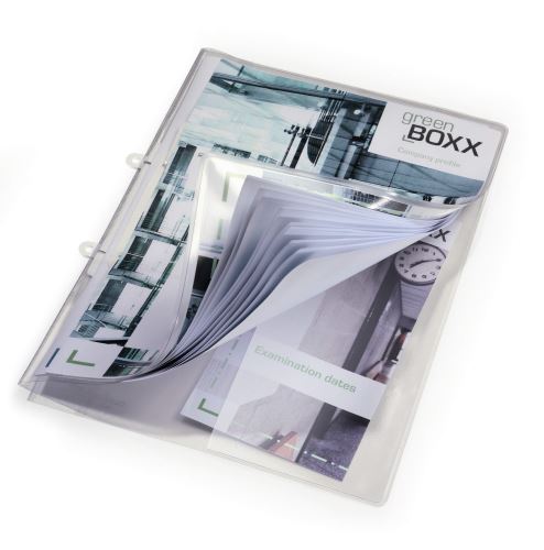 Rychlovazač DURABLE A4 celoprůhledný