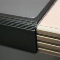 Podložka na stůl 650x500 mm s ochranou hran a průhledným krytem (4)