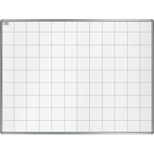 Magnetická tabule EkoTAB Manažer, čtverce 100mm Magnetická tabule EkoTAB Manažer, čtverce 100mm