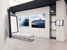 Systém zobrazovacích panelů DURABLE SHERPA® WALL 10 rámečků (3)