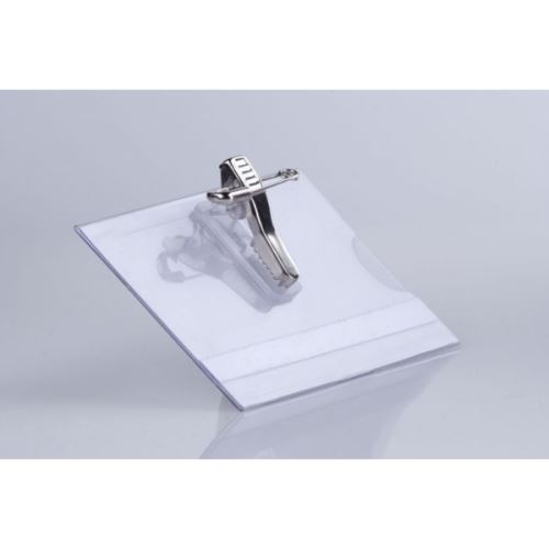 Jmenovka BadgeTech KOMBI, 60x90mm, balení 50ks