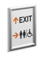 Hliníkový kliprám DURABLE stříbrný (3)