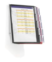 Systém zobrazovacích panelů DURABLE SHERPA® WALL 10 rámečků (4)