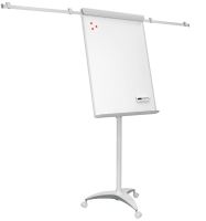 Mobilní flipchart s rameny OFFICE PRO - Grey line design