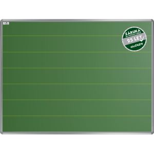 Školní tabule EkoTAB keramická, popis křídou, linky 120mm Školní tabule EkoTAB keramická, popis křídou, linky 120mm