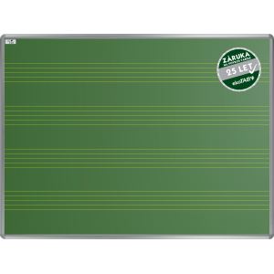 Školní tabule EkoTAB keramická, popis křídou, notová osnova Školní tabule EkoTAB keramická, popis křídou, notová osnova