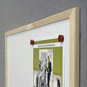 Magnetická tabule EcoTECH, dřevěný rám