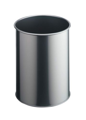 Kovový odpadkový koš kulatý 15 l, 260 mm