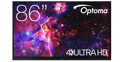 Optoma 3862K IFPD 86" - interaktivní dotykový, 4K UHD, multidotyk 40prstu, Android 11, 4GB RAM/ 32GM ROM,