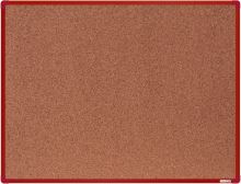 Korková tabule boardOK, červený rám 180x120cm