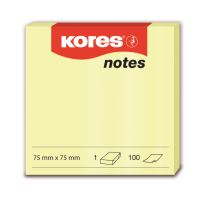 Žluté bločky KORES NOTES 100ls (3)