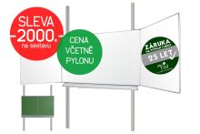Školní tabule EkoTAB Triptych ZBBBZ + pylon jednoduchý AL - Montáž zdarma !!! Školní tabule EkoTAB Triptych ZBBBZ + pylon jednoduchý AL - Montáž zdarma !!!