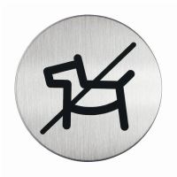 Piktogram - Zákaz vstupu psů - kruh 83mm Výprodej Piktogram - Zákaz vstupu psů - kruh 83mm Výprodej