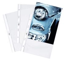 Děrované eurofólie A5 BUSINESS křišťálově čiré, balení 25ks