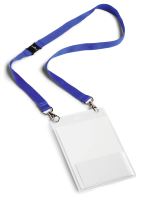 Jmenovka DURABLE A6 s textilní šňůrkou 20 DUO PP 10ks (1)