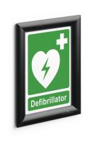 Hliníkový kliprám DURABLE – černý, nástěnný (3)