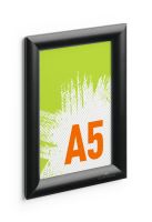 Hliníkový kliprám DURABLE A5 – černý