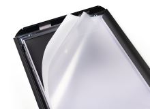 Hliníkový kliprám DURABLE – černý, nástěnný (4)