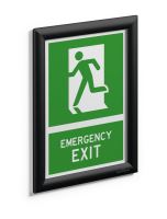 Hliníkový kliprám DURABLE černý