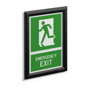 Hliníkový kliprám DURABLE černý