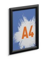 Hliníkový kliprám DURABLE černý A4