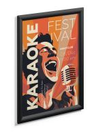 Hliníkový kliprám DURABLE černý (3)