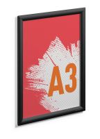 Hliníkový kliprám DURABLE A3 – černý
