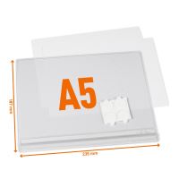Voděodolná kapsa A5 samolepicí balení 5ks (1)