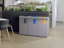 Odpadkový koš na recyklaci DURASORT® 55L směsný odpad (5)
