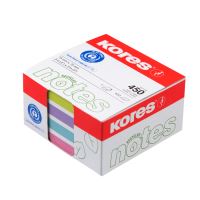 Pastelové bločky CUBO 450 lístků 75x75mm, mix barev recyklované (1)