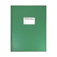 Desky na třídní knihu zelené